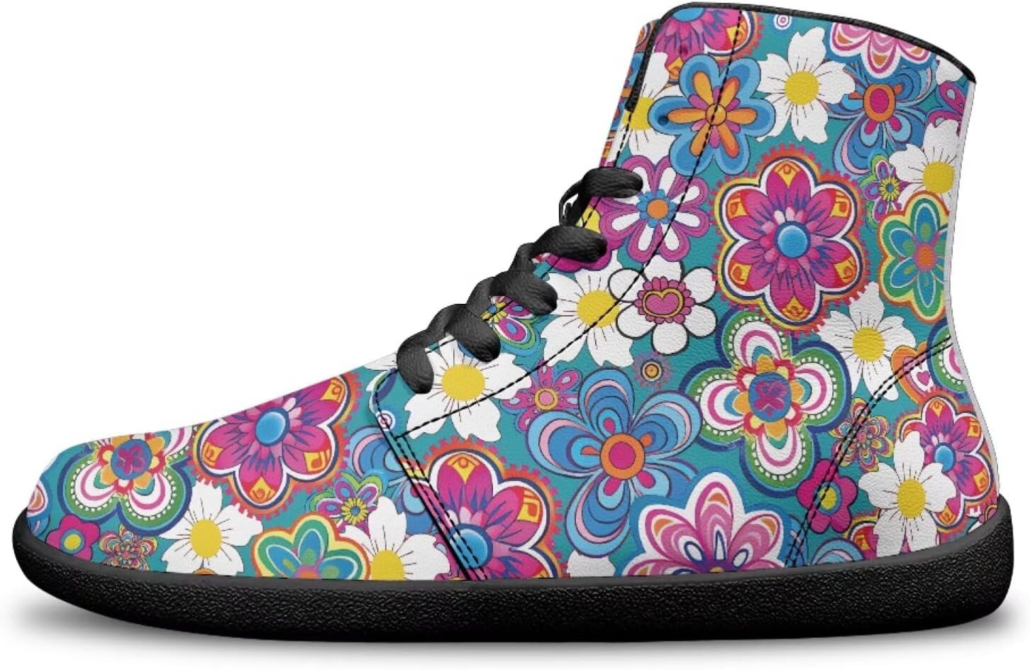 

Мужские и женские сандалии Binienty с широкой подошвой, босоножки, высокие кроссовки на шнуровке, кросс-тренеры, нескользящие, Colorful Hippie