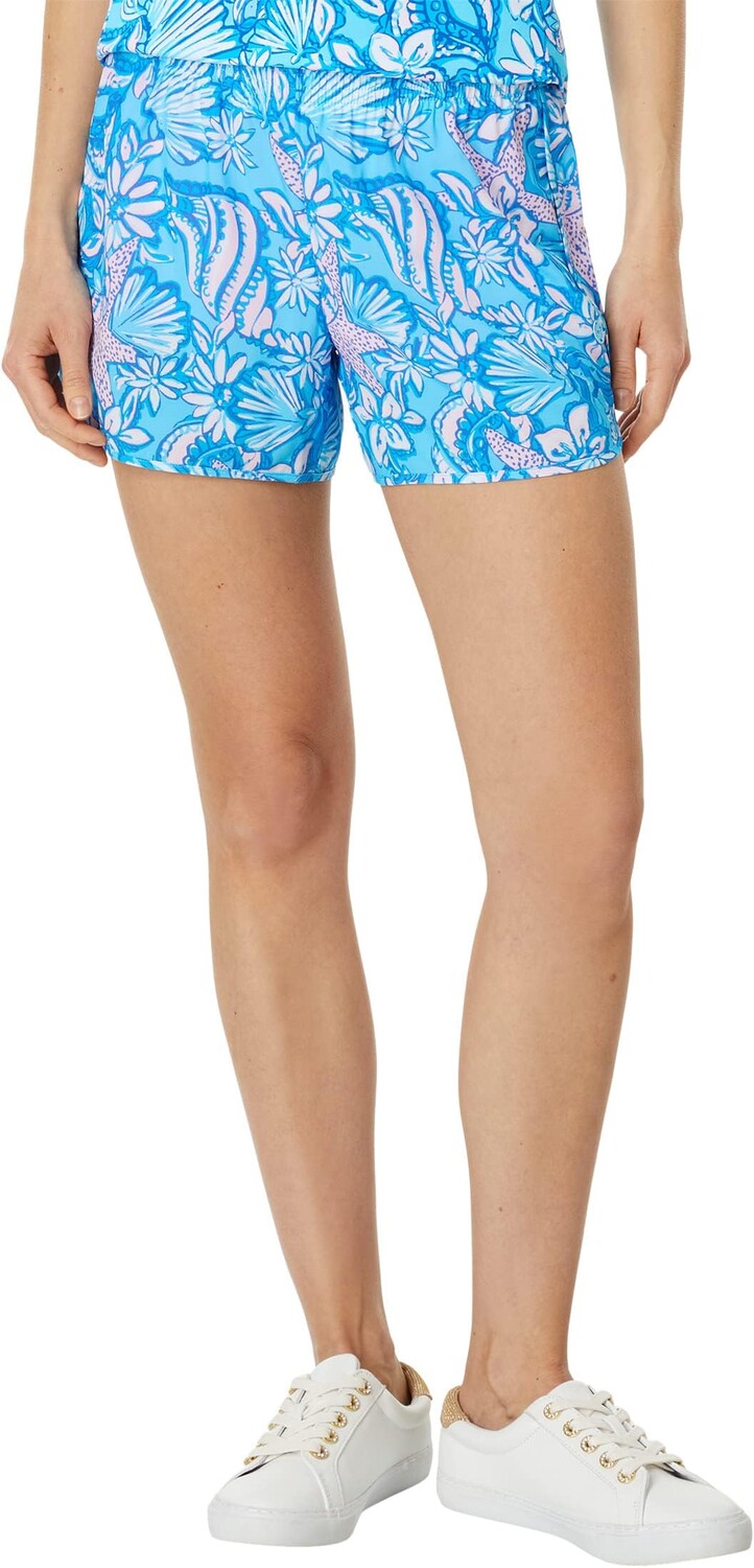 

Бока-Чика Шорты Lilly Pulitzer, цвет Amalfi Blue Sound The Sirens