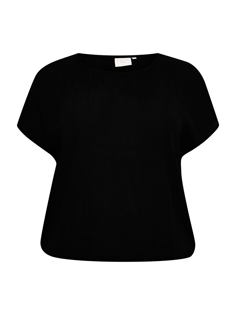 

Блузка с коротким рукавом KAFFE CURVE Blouse Ami Stanley, черный