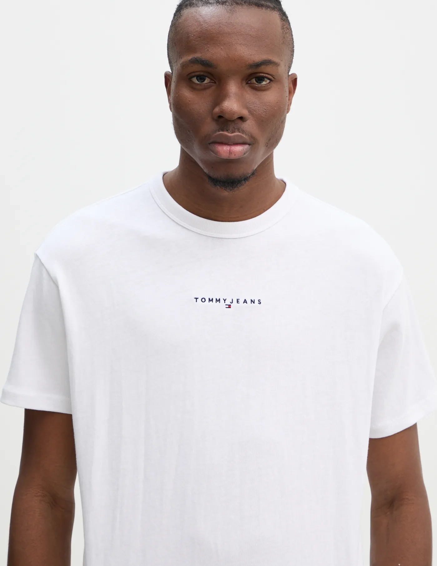 

Хлопковая футболка Tommy Jeans, белый