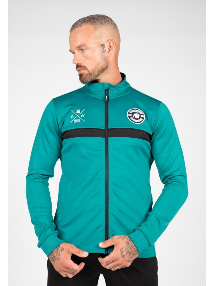 

Куртка для тренировок и бега Gorilla Wear, цвет vernon trainingsjacke – blaugrün