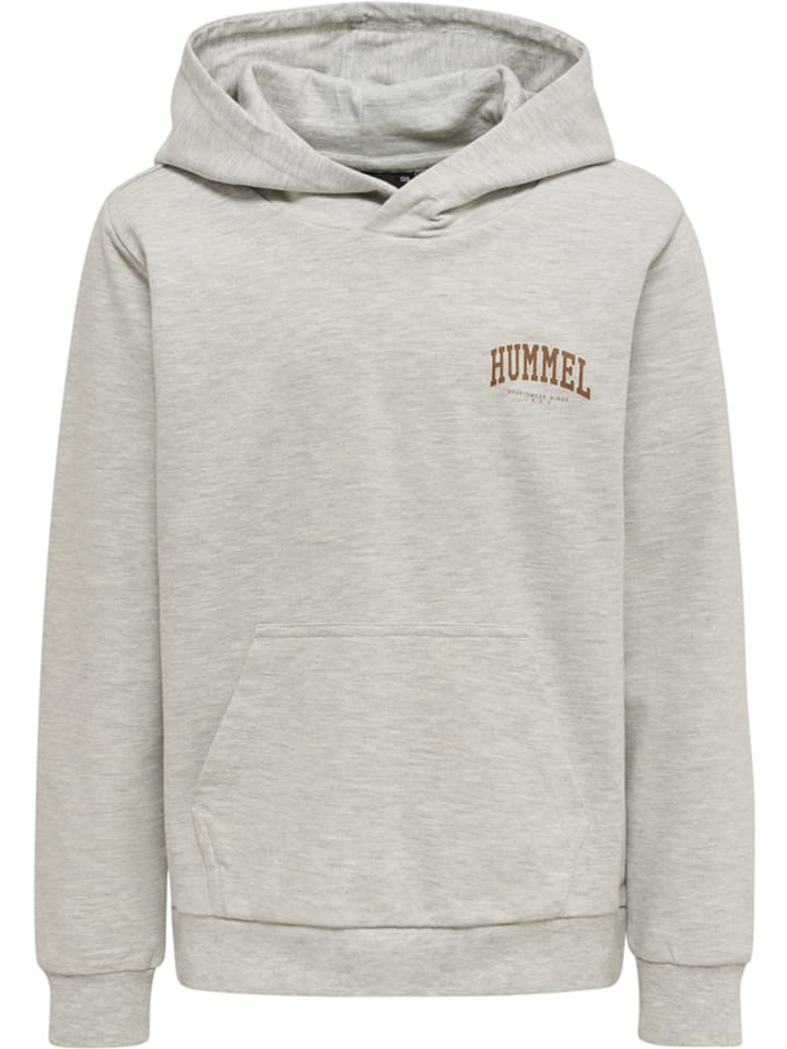 

Пуловер с капюшоном Hummel, цвет light grey melange