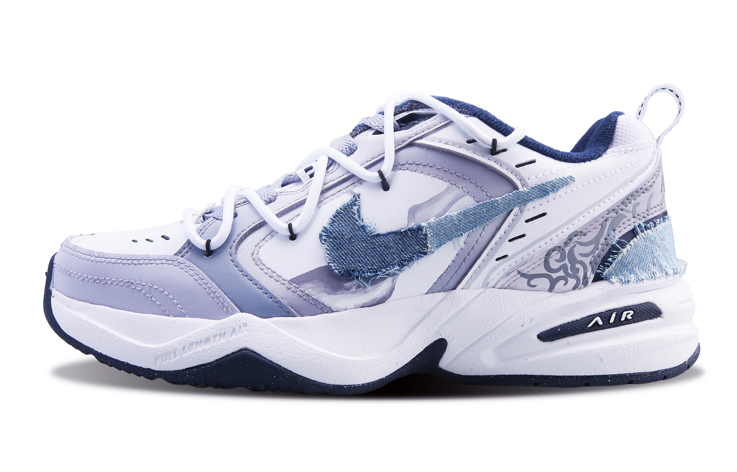 

Массивные кроссовки Nike Air Monarch 4 унисекс, Snow blue