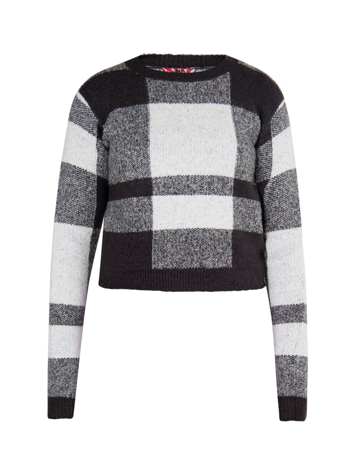 

Женский вязаный свитер черного цвета myMo ROCKS