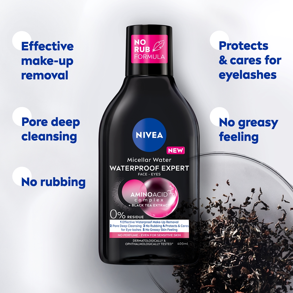 Мицеллярная вода Nivea — Micellair Expert двухфазная, 400 мл — фото 3