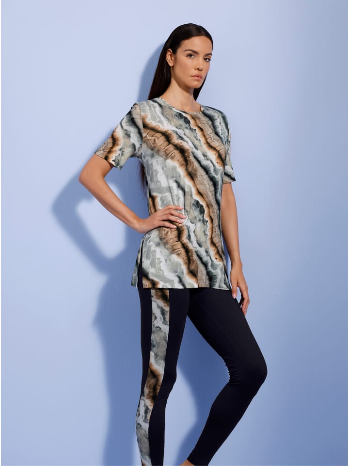 

Рубашка с длинными рукавами черного цвета с принтом верблюжьей шерсти WITT WEIDEN