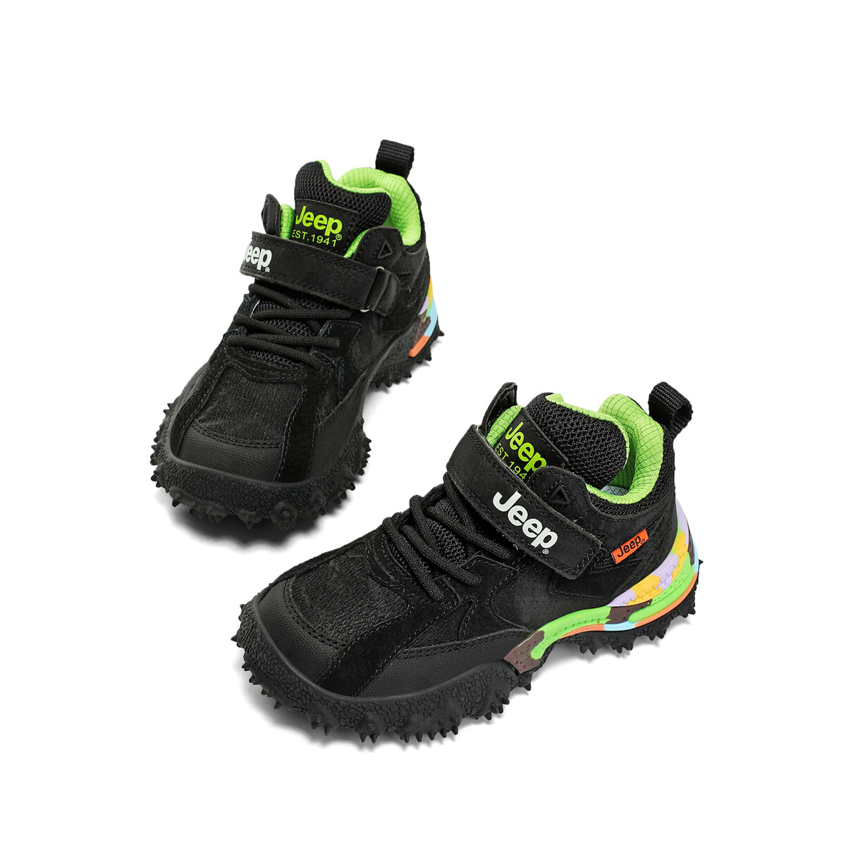 Кроссовки Jeep Kids Lifestyle Shoes Kids Mid-top Black, черный — фото 3