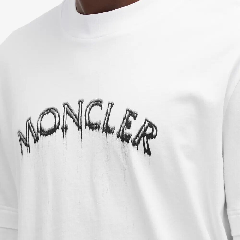

Moncler Футболка с коротким рукавом и логотипом Arch, белый