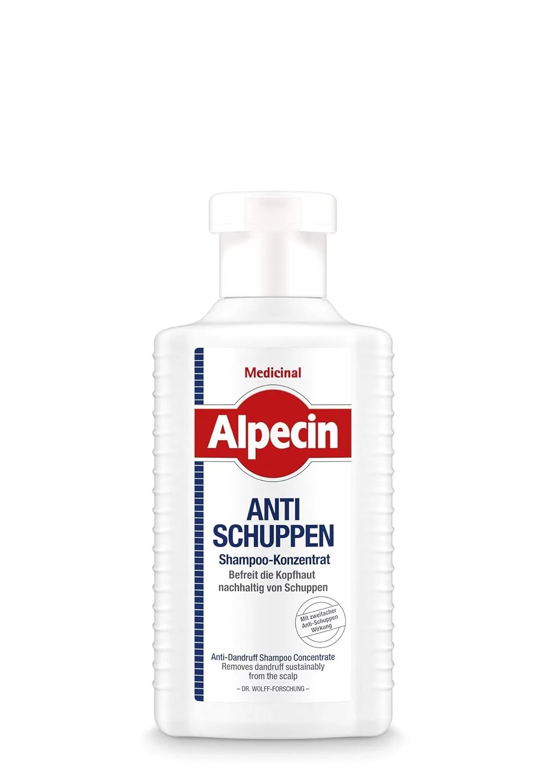 Концентрированный шампунь против перхоти «Medicinal Anti-Dandruff» 2 x 200 мл от Alpecin — фото 2