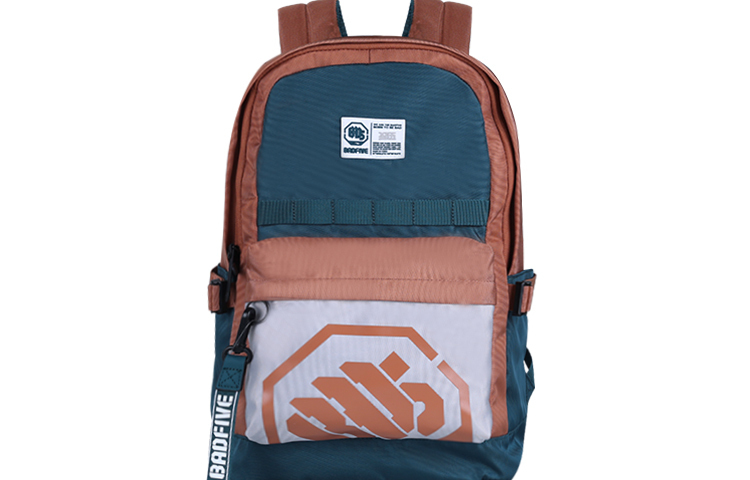 

LINING Тканевый рюкзак унисекс зеленый оранжевый белый, Green/Orange/White