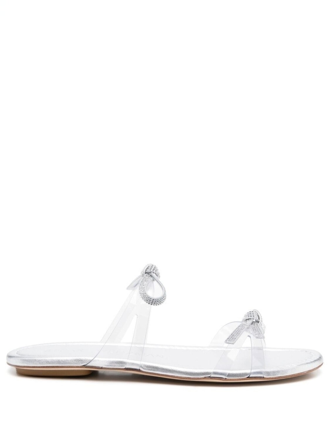 

Stuart Weitzman шлепанцы SW Bow, белый