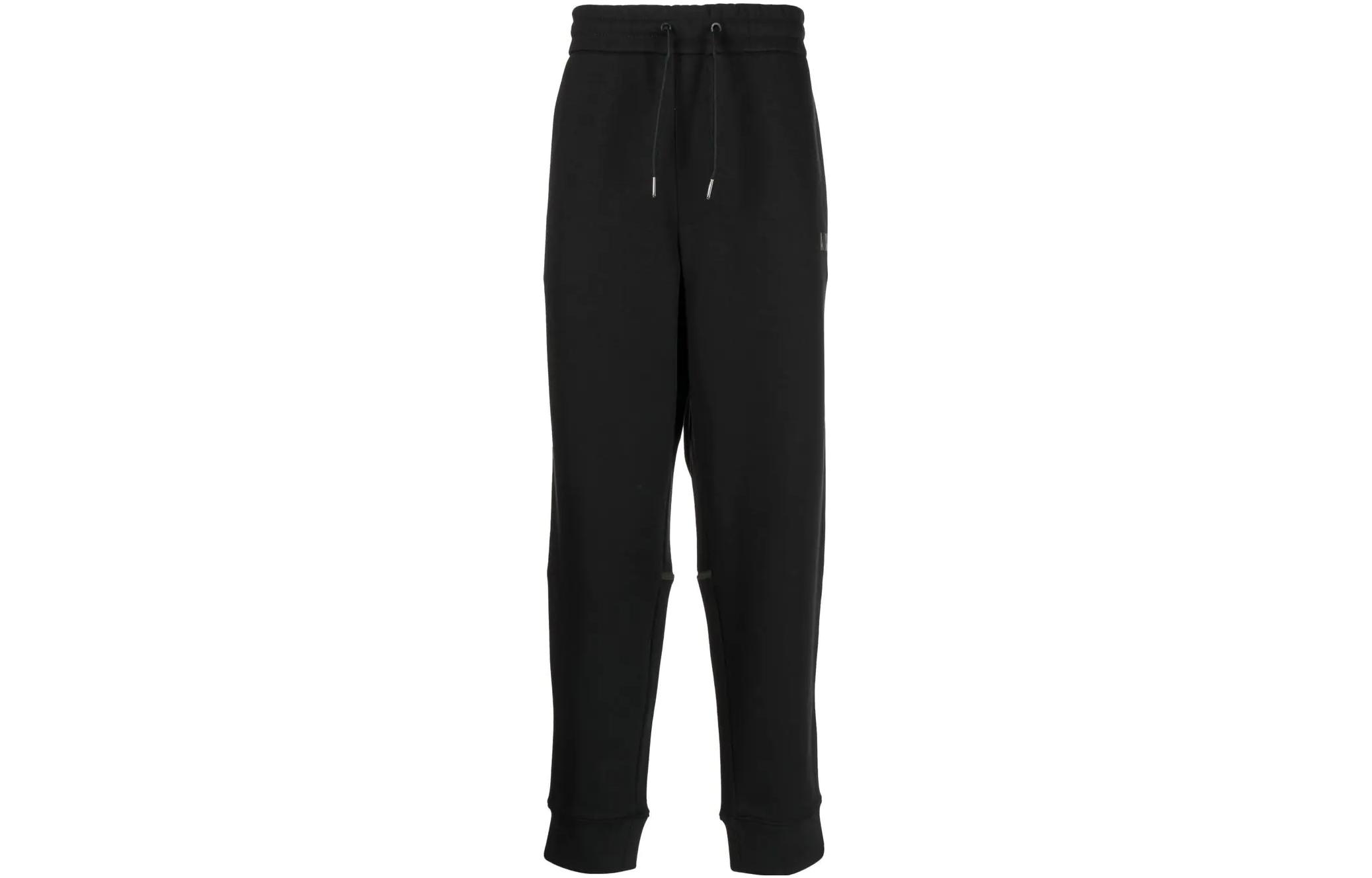 

ARMANI EXCHANGE Трикотажные спортивные штаны мужские черные