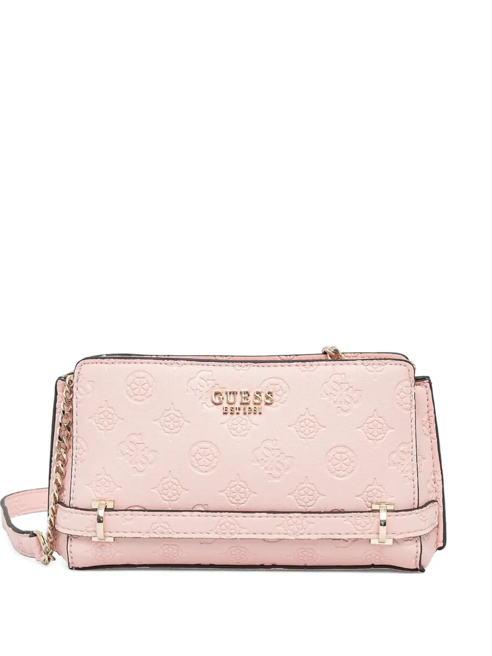 

Сумка через плечо с монограммой GUESS USA, розовый