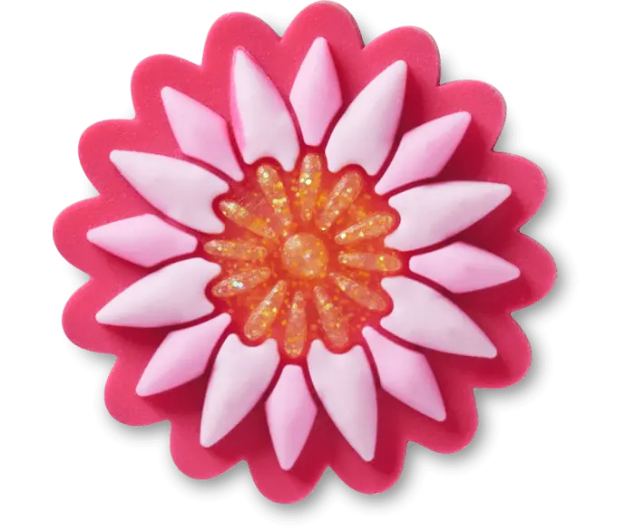 

Джиббитсы Pink Mandala Flower Crocs