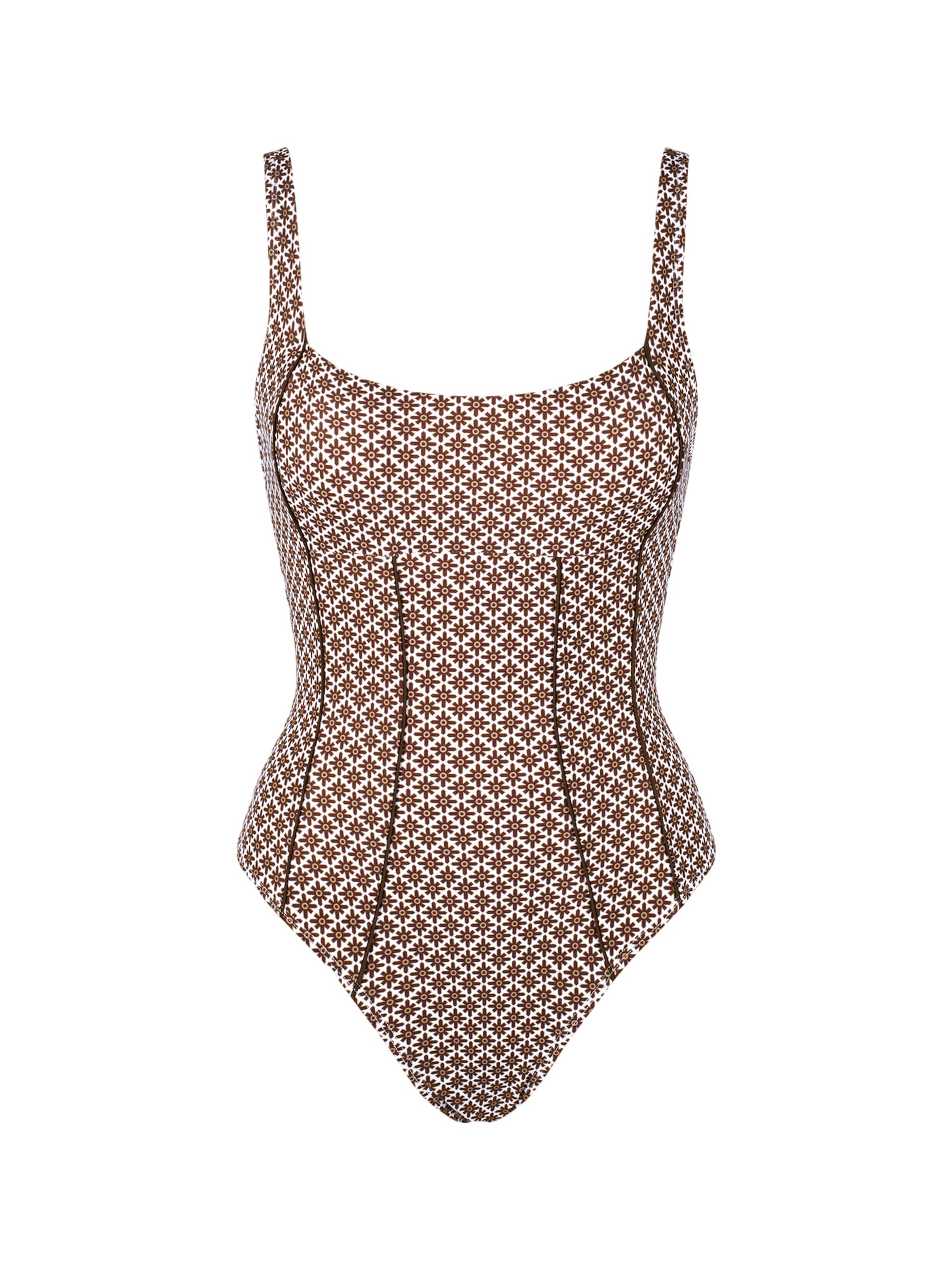 

Cupshe Купальник-бралетт 'DAA12E4M015CH' в коричневом цвете