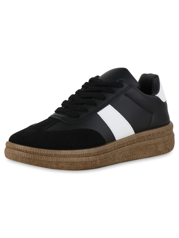 

Низкие кроссовки VAN HILL Low Allison, цвет schwarz weiss
