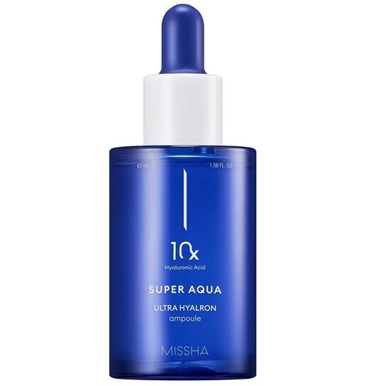 

Увлажняющая сыворотка для лица, 47 мл Missha, Super Aqua Ultra Hyalron Ampoule