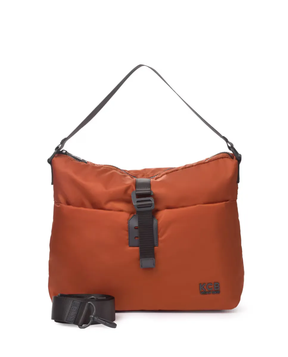 

Сумка через плечо Hook Hobo Style в цвете чайника Kcb, оранжевый