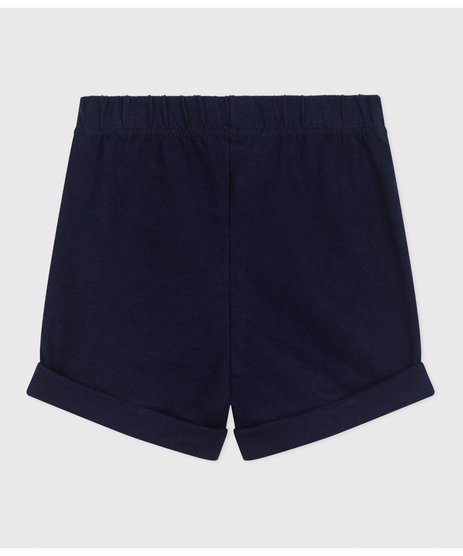 Детские хлопковые шорты PETIT BATEAU с поясом светло-зелёные — фото 2