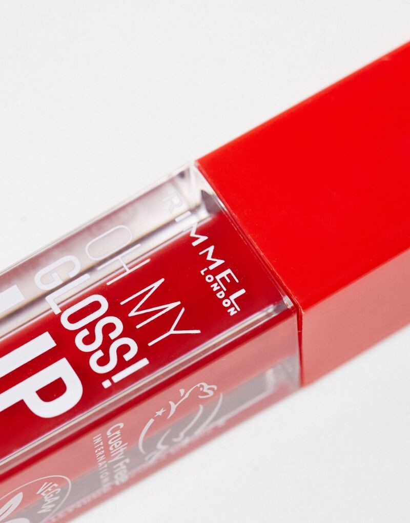 Риммель - О, мой блеск! - Масло для губ - 004 Ярко-красный Rimmel London, Rosso vivo — фото 4