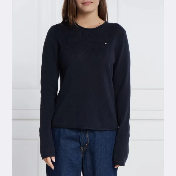 

Свитер обычного кроя из мягкой шерсти C-nk Tommy Hilfiger, синий