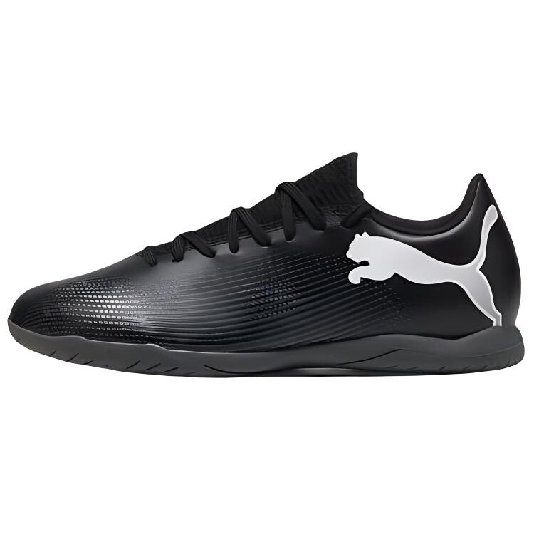 

Футбольные бутсы FUTURE 7 PLAY мужские низкие черные - белые Puma