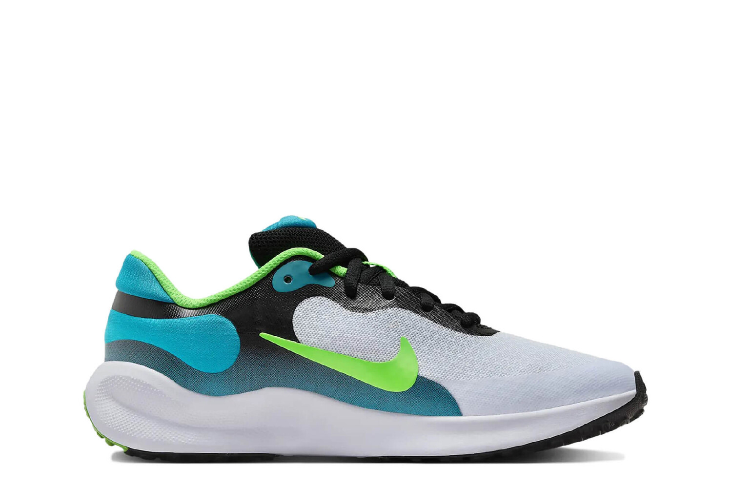 

Кроссовки Revolution 7 для больших детей на шнуровке Nike, мультиколор