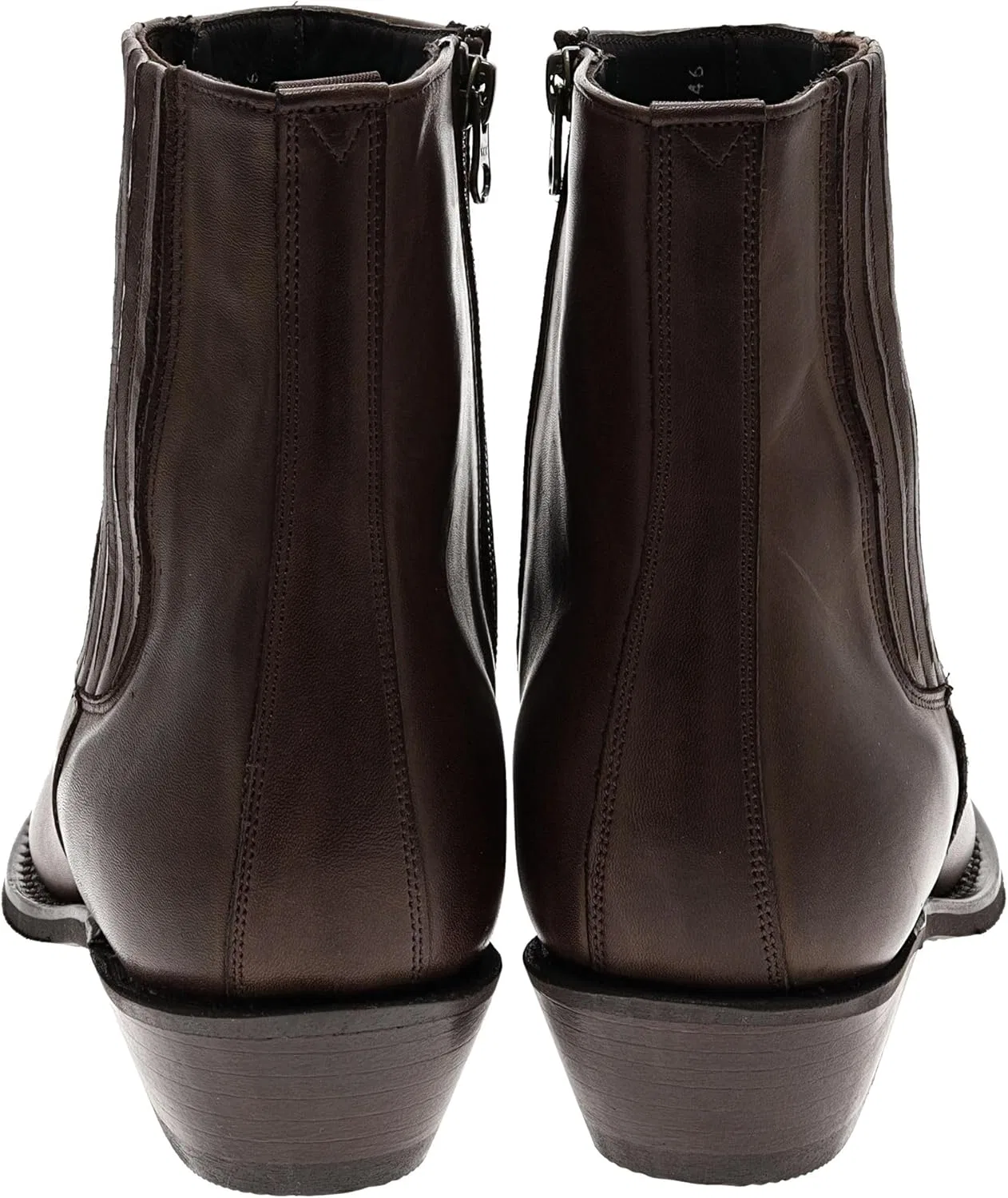 FB Fashion Boots PACITO GOMA Мужские ковбойские ботинки, кожаные ботинки кофейного цвета, ботинки в стиле вестерн, коричневые — фото 4