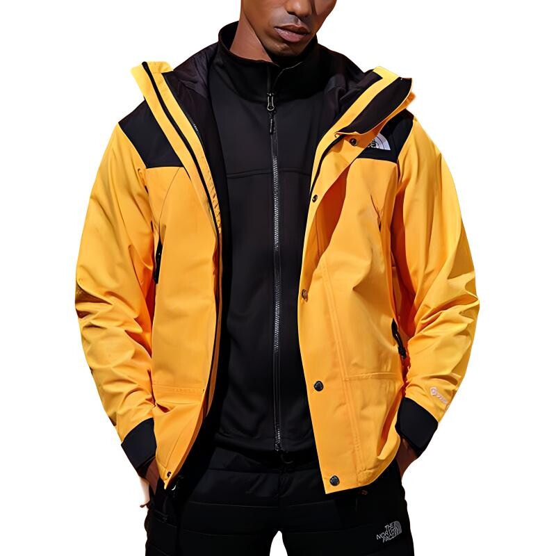 

Коллекция 1990 года Куртка унисекс желтая The North Face, желтый