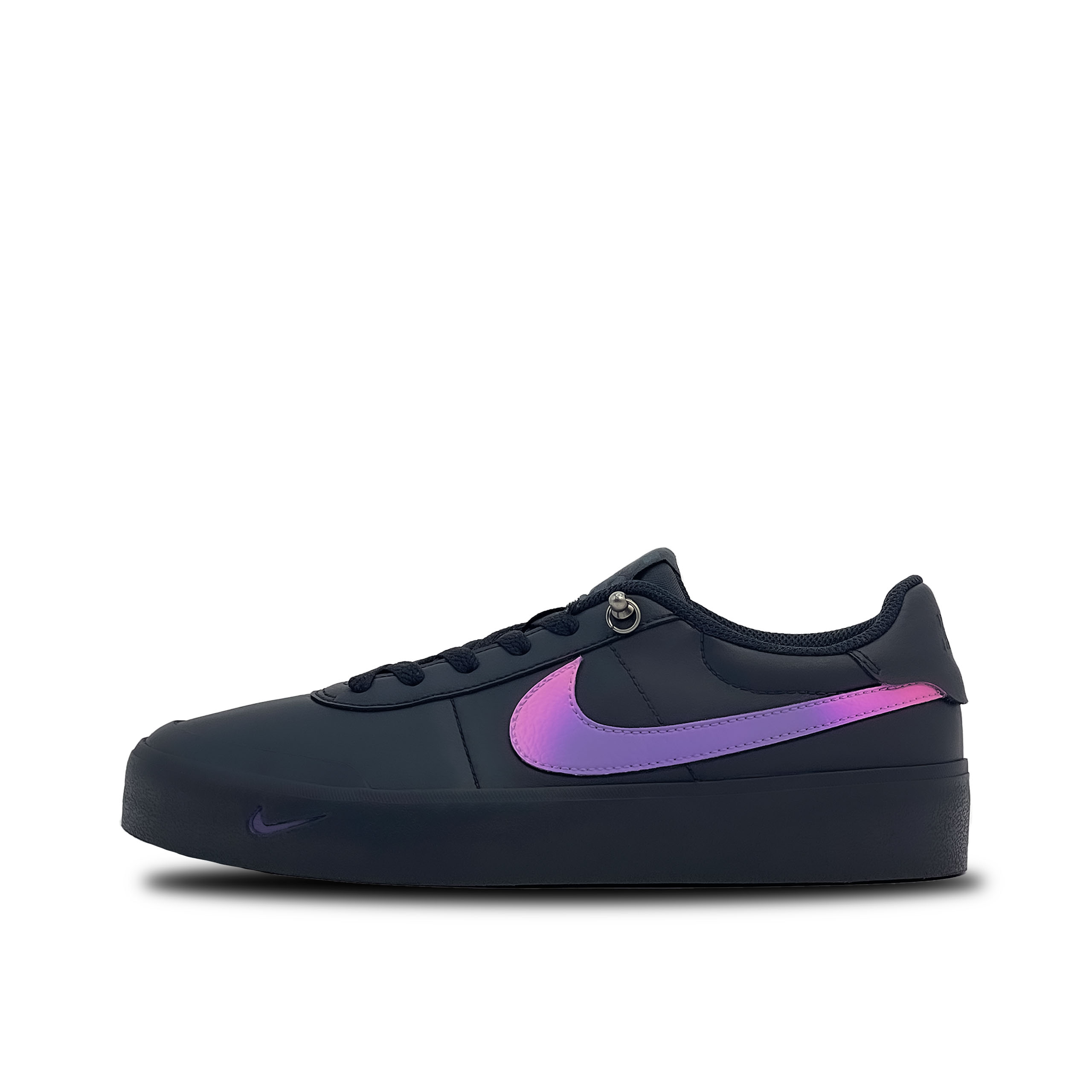 

Nike Кроссовки Court Shot Phantasm Purple Chasing Shadows с нескользящей подошвой, износостойкие, мужские, для скейтбординга, черные, фиолетовые