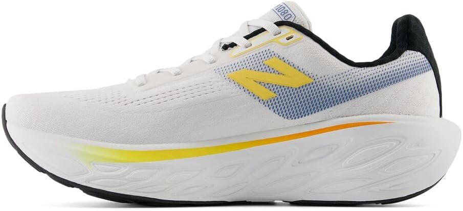 Мужские кроссовки New Balance Fresh Foam X 1080 V14, белый/черный — фото 2