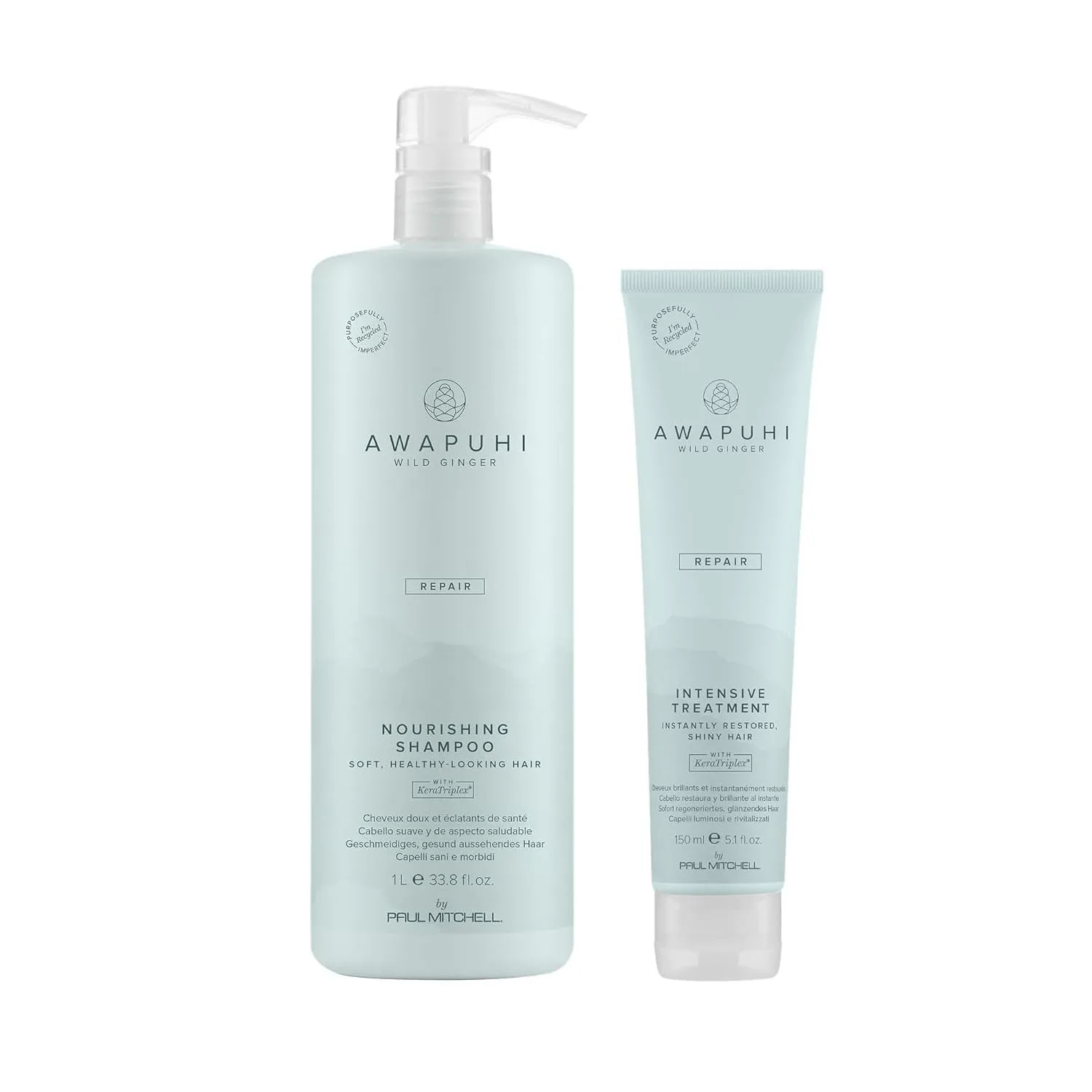 Набор для восстановления волос Awapuhi Wild Ginger Repair Duo Set