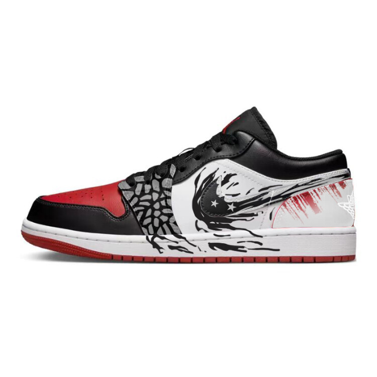 

Баскетбольные кроссовки Air 1 Vintage Men Low-Top Black/Red Jordan