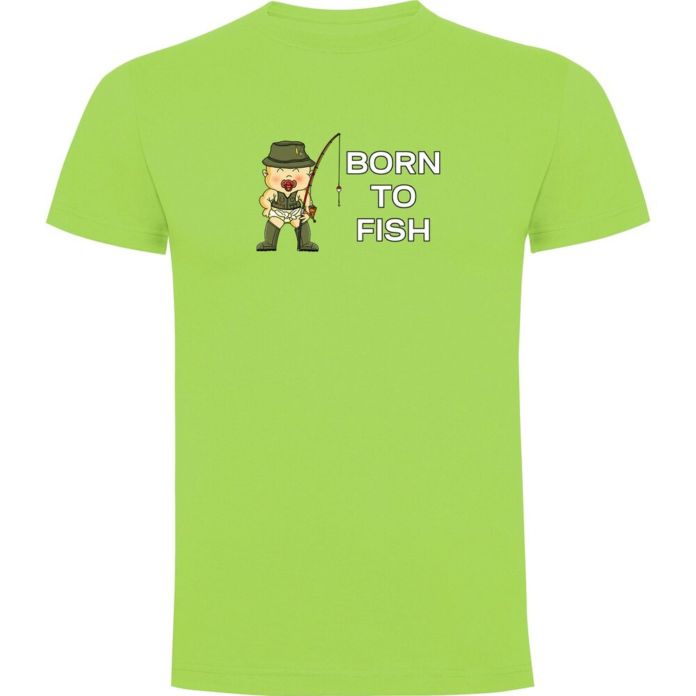 

Футболка Kruskis Born To Fish, зеленый