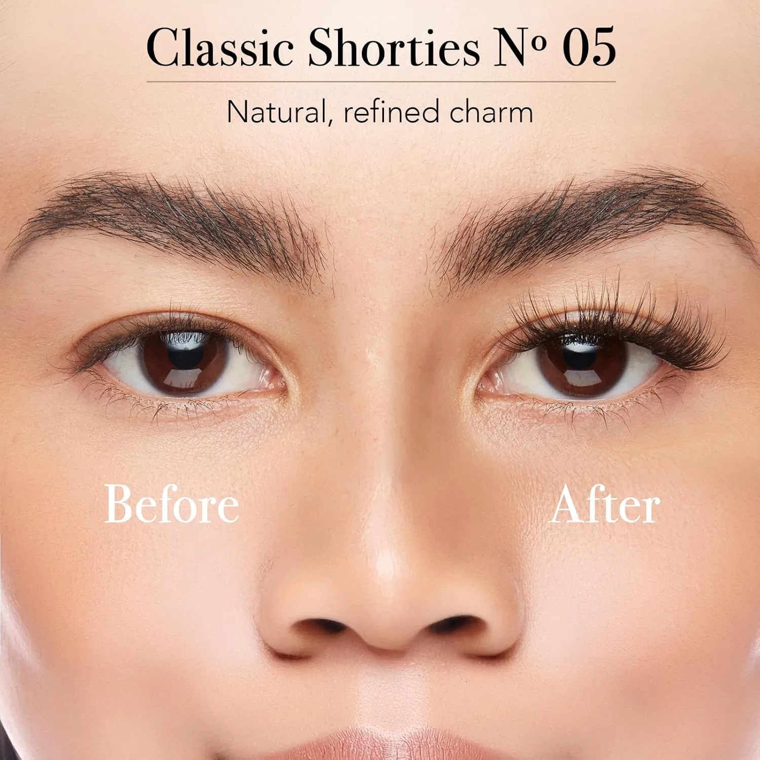 Ресницы классические короткие 5 Pro Lash, 3 пары, черный — фото 3