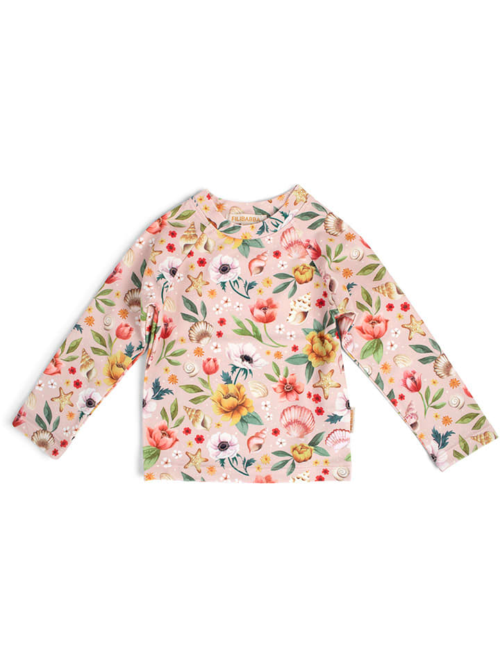 

Рубашка для плавания Nor Ocean Blossom розового цвета Filibabba