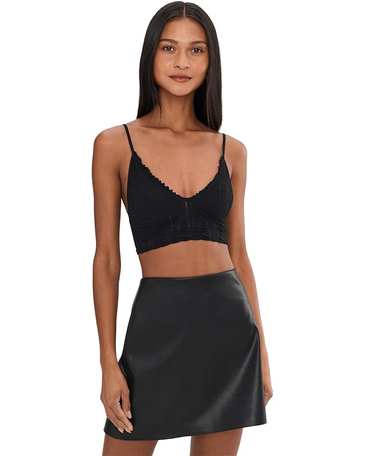 

Женский бесшовный бралетт Free People Heirloom, Black