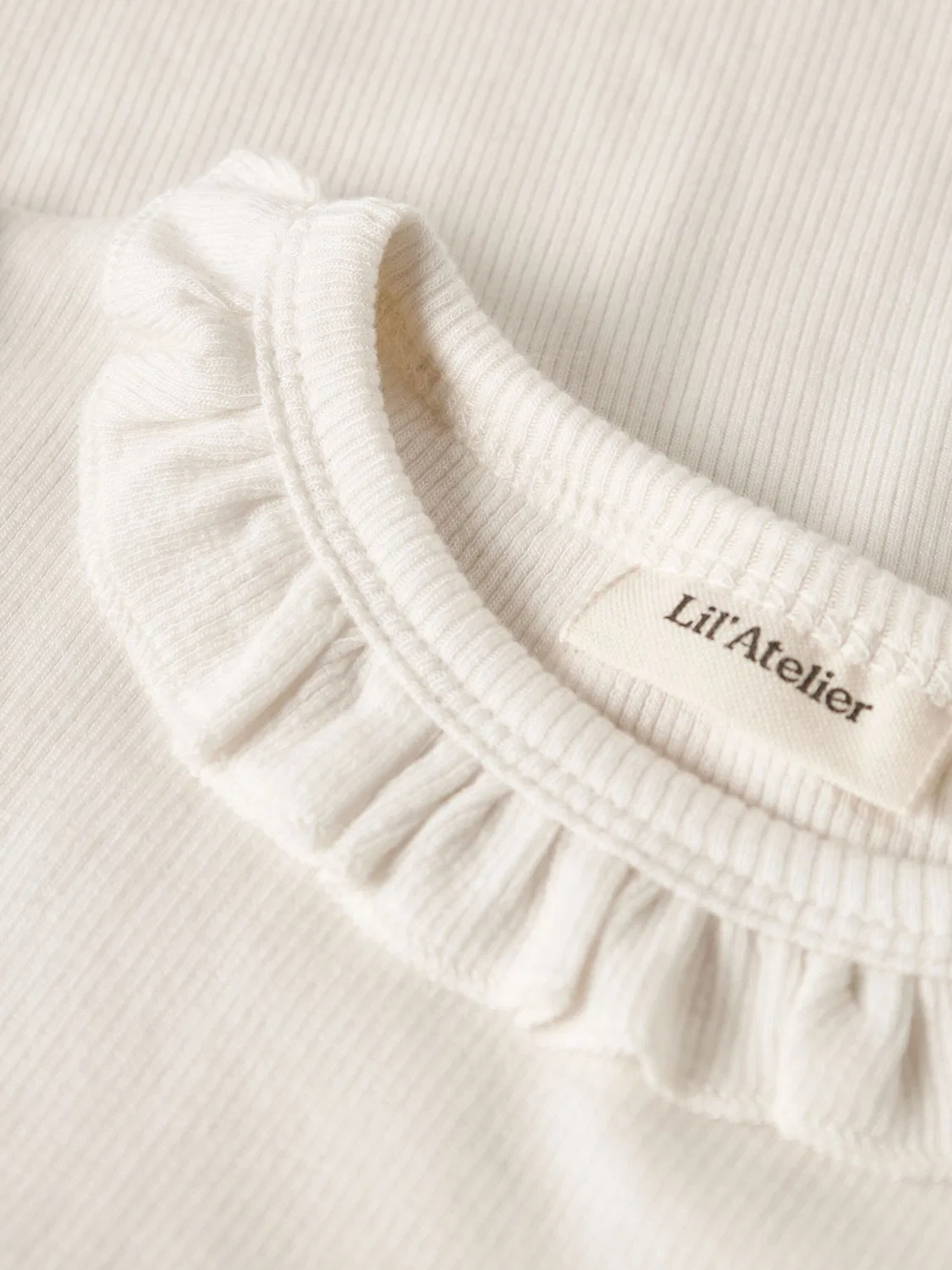Футболка Lil'Atelier, Natural White — фото 4