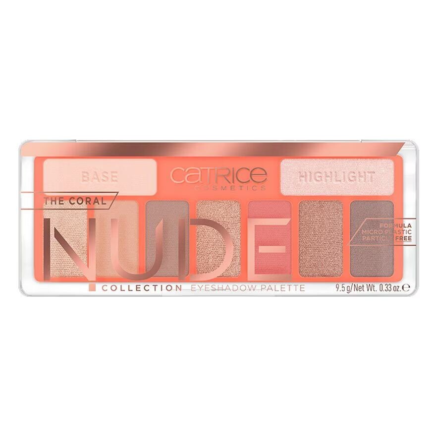 

Catrice Палитра теней для век The Coral Nude Collection 9,5 г. 010 Персиковая страсть, Peach Passion