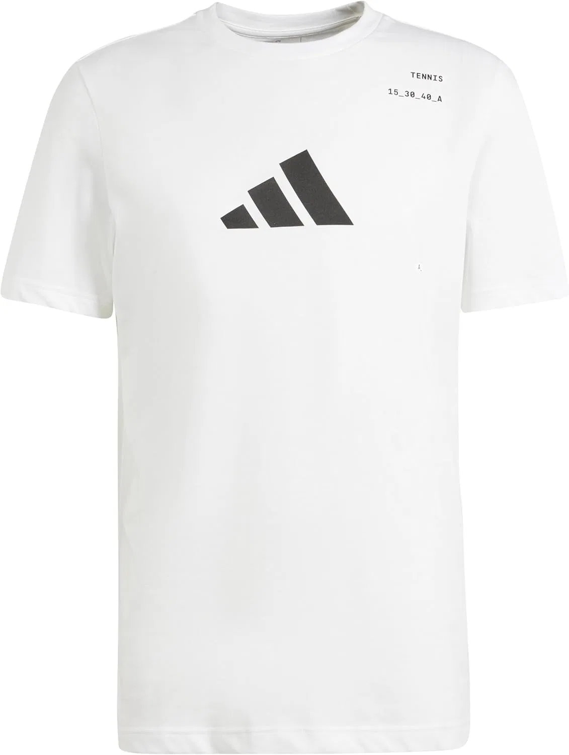Мужская теннисная футболка adidas с графическим принтом