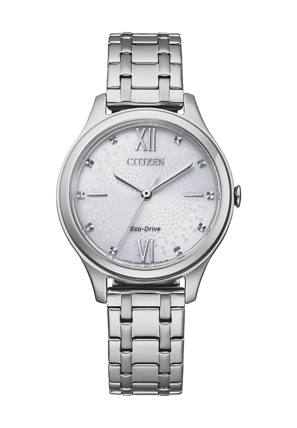 

Женские солнечные часы ЭМ0500-73А CITIZEN, серебро