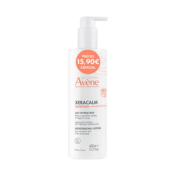 

Увлажняющее и питательное молочко Xeracalm Nutrition Avene, 400 ml