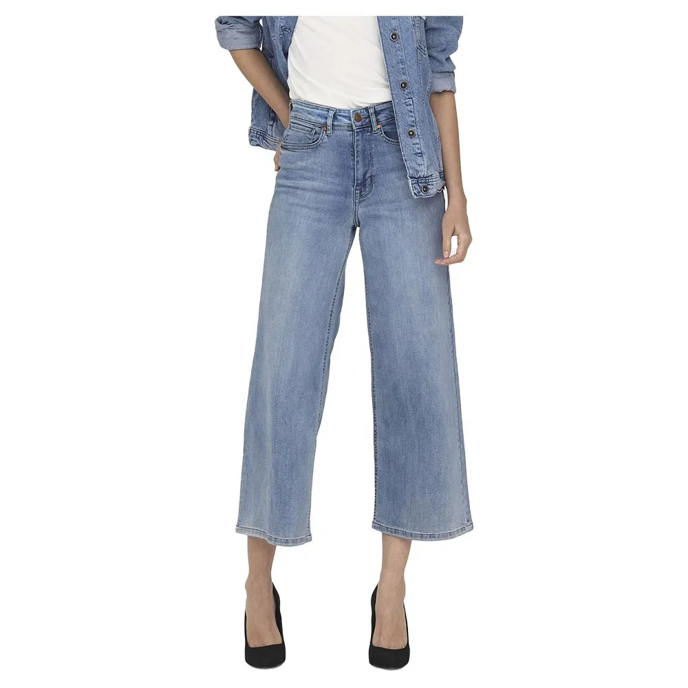 

Джинсы Only Madison Wide Crop Ankle Tai566 high waist, синий