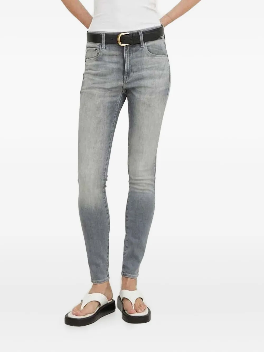 

Джинсы с эффектом потертости G-Star RAW, серый