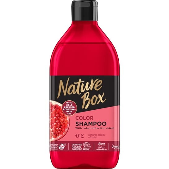 

Шампунь для защиты цвета волос, 385 мл Nature Box, Pomegranate Oil