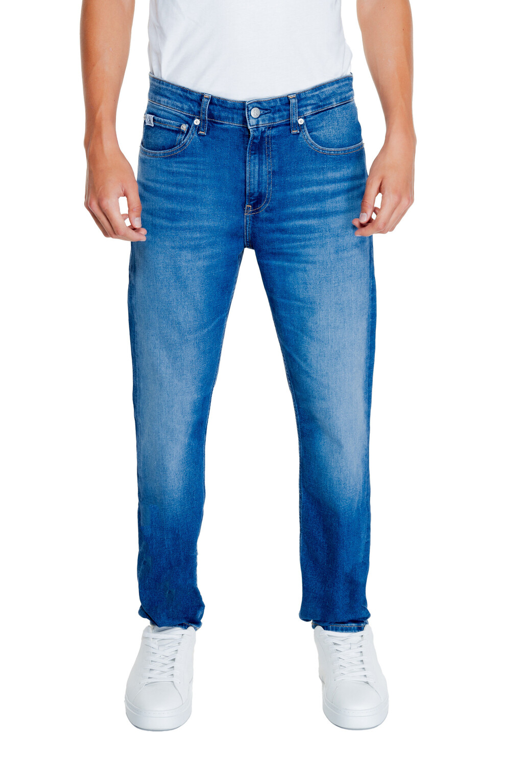 

Джинсы Calvin Klein Jeans прямого кроя, синий