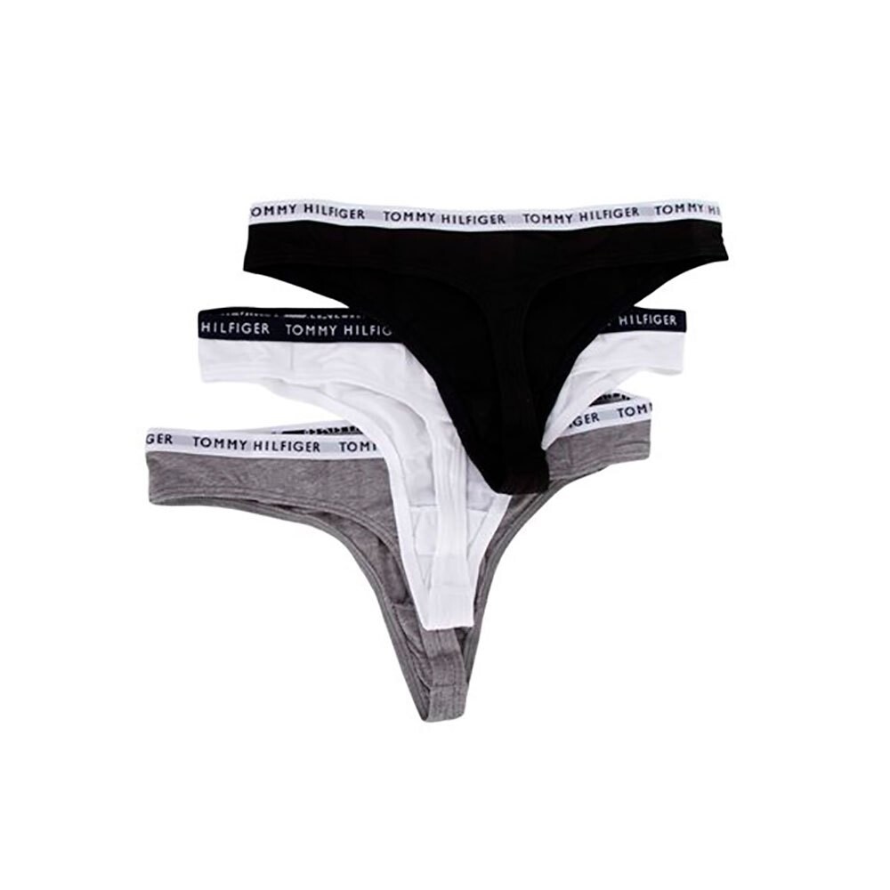 

Стринги Tommy Hilfiger Recycled Essentials 3 шт, разноцветный