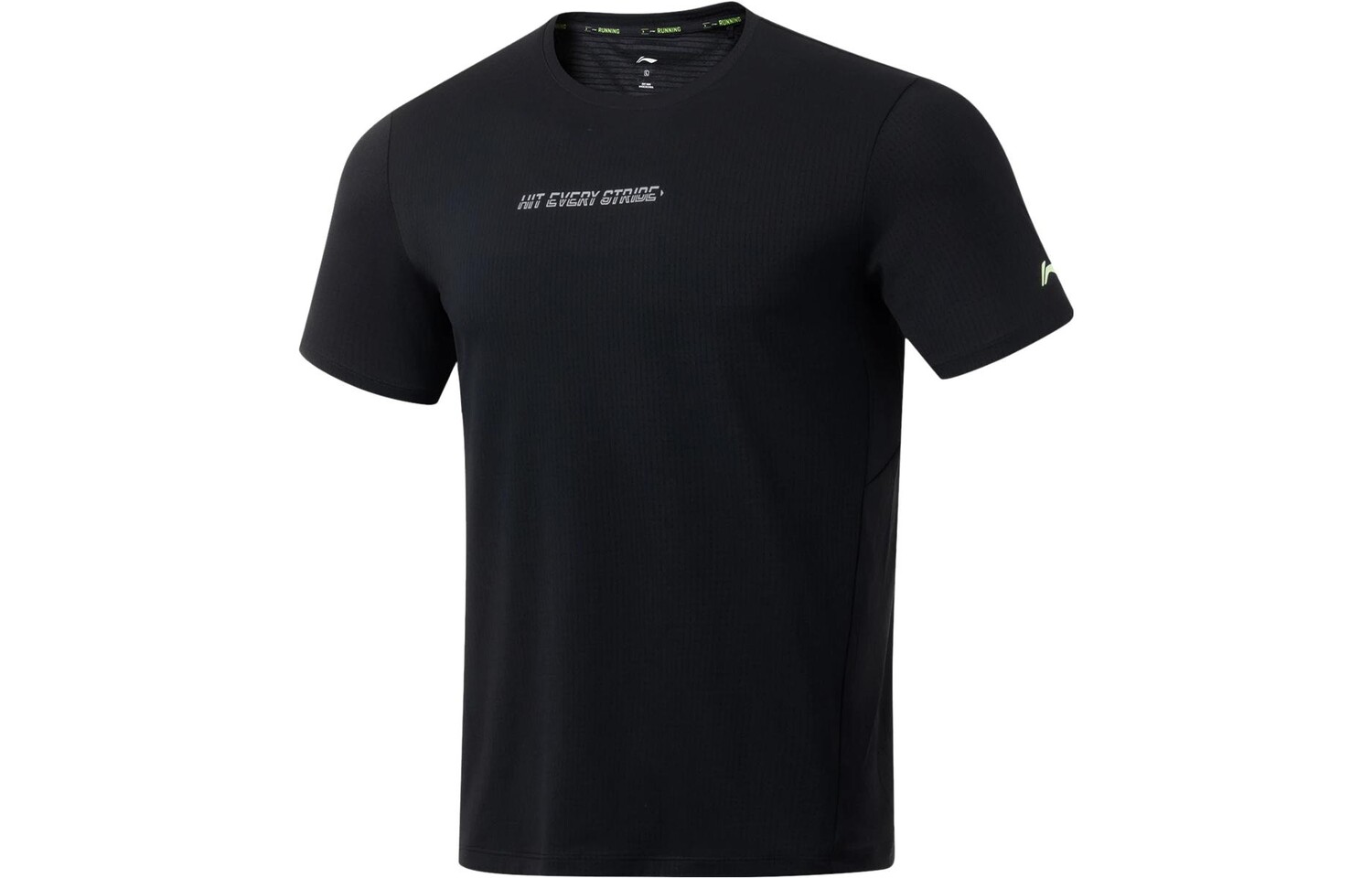 

Футболка Running Collection мужская черная Lining, черный