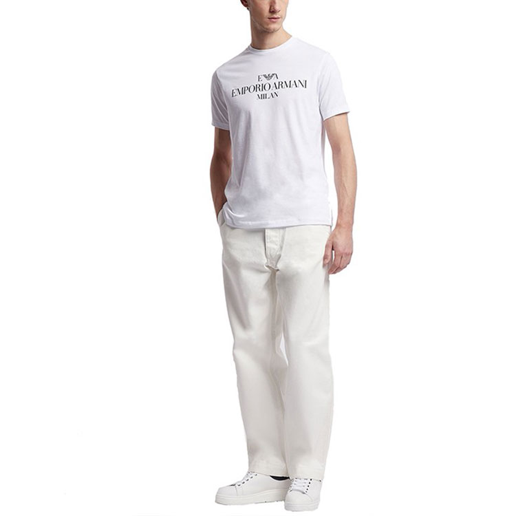 

Футболка мужская белая EMPORIO ARMANI