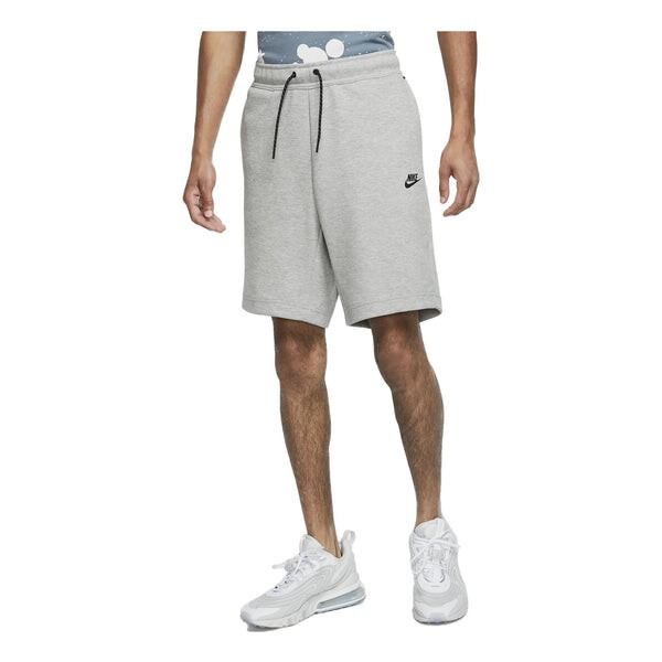 

Шорты men's sports fleece shorts gray Nike, серый